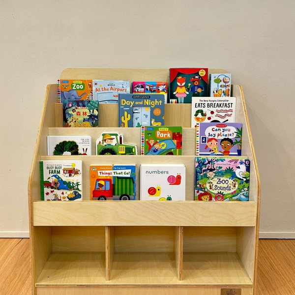 Maxwell Book Rack with Storage