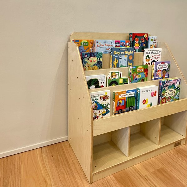 Maxwell Book Rack with Storage