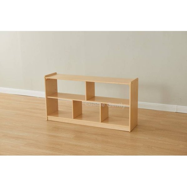 5 Compartmented Montessori Shelf